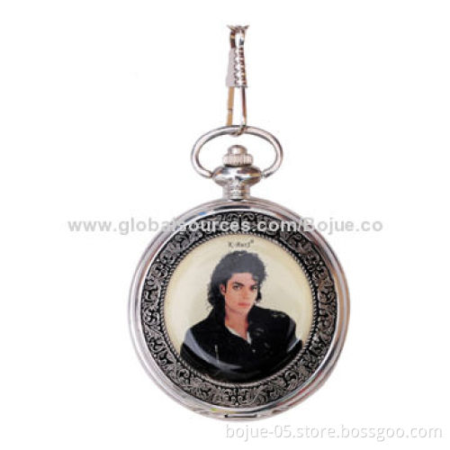 Automatic Mechanical Men's Pocket Watch, 3ATM Waterproof, CE/RoHS Mark, Can Design Their Own